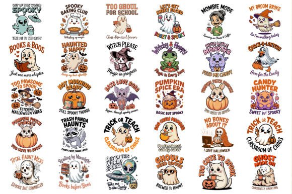 Download Spooky Cute Halloween Quotes Mega Bundle - Bundle Collection