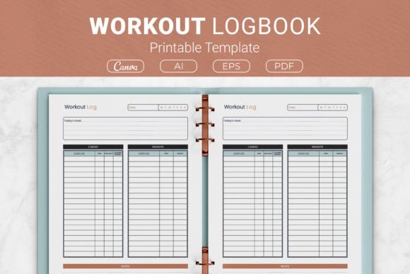 Download Daily Workout Log Printable Template - Printable Collection