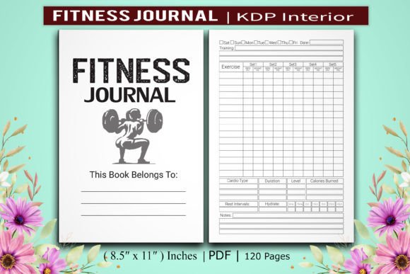 Download Fitness Journal Workout Log Book - Workout Collection