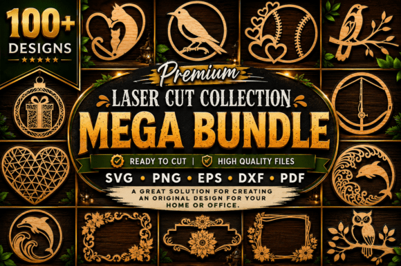 Download The Premium Mega Laser Cut SVG Bundle - Bundle Collection