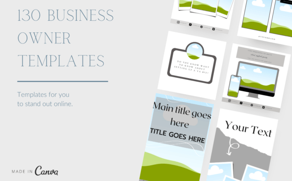 Download Social Media Bundle 130 Templates - Bundle Collection
