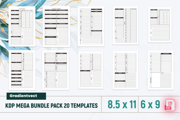 Download KDP Interior Template Bundle Vol 13 - Bundle Collection
